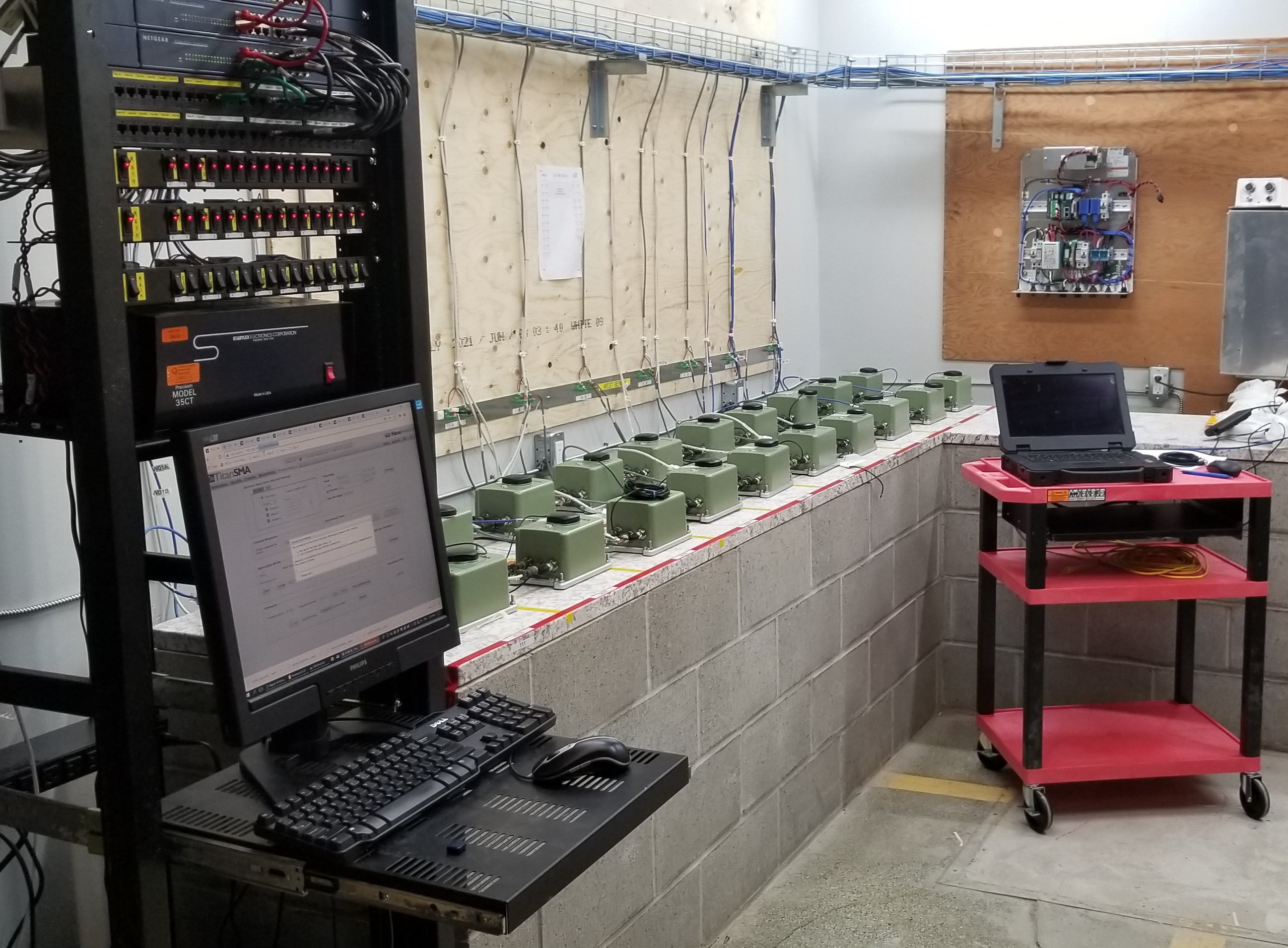 EEW Sensor Testing