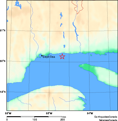 Map of Earthquake Area
