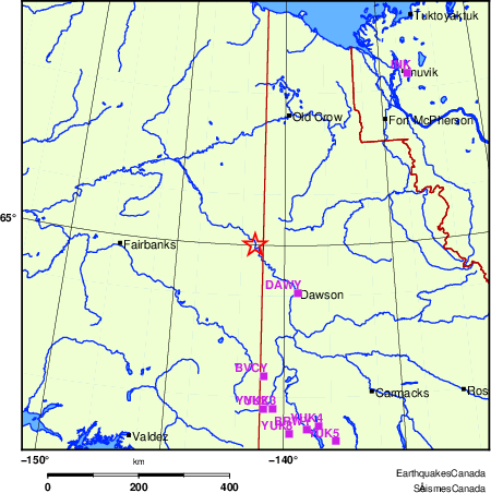 carte des localisations des stations sismologiques locales