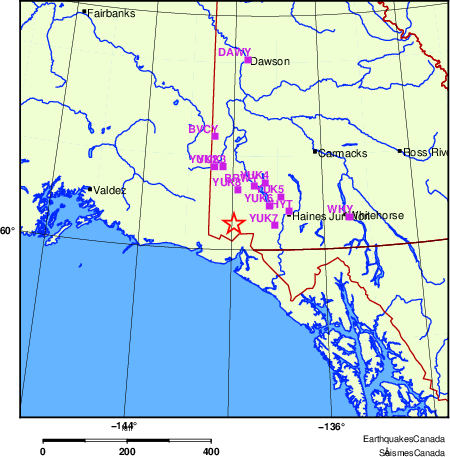 carte des localisations des stations sismologiques locales