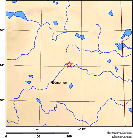 carte des environs du s&eacute;isme